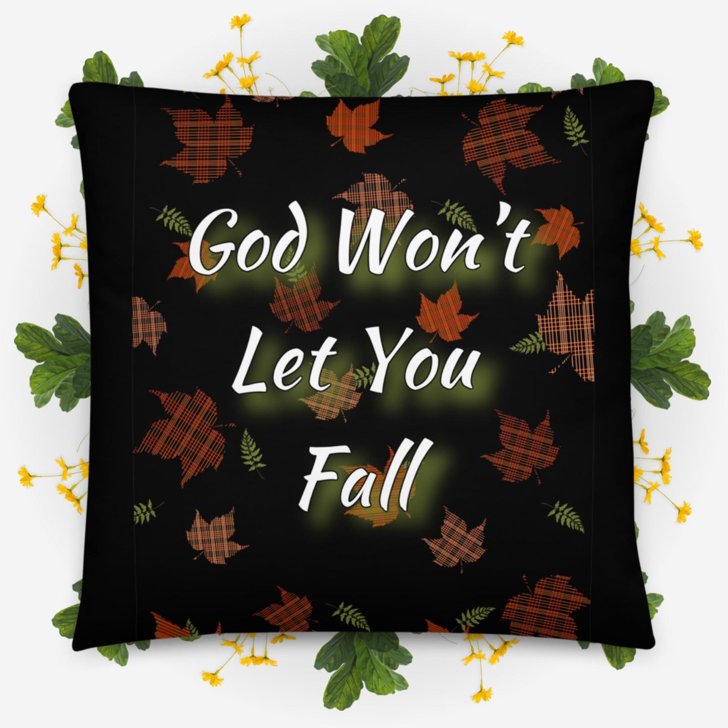 Inspirational Fall Pillow