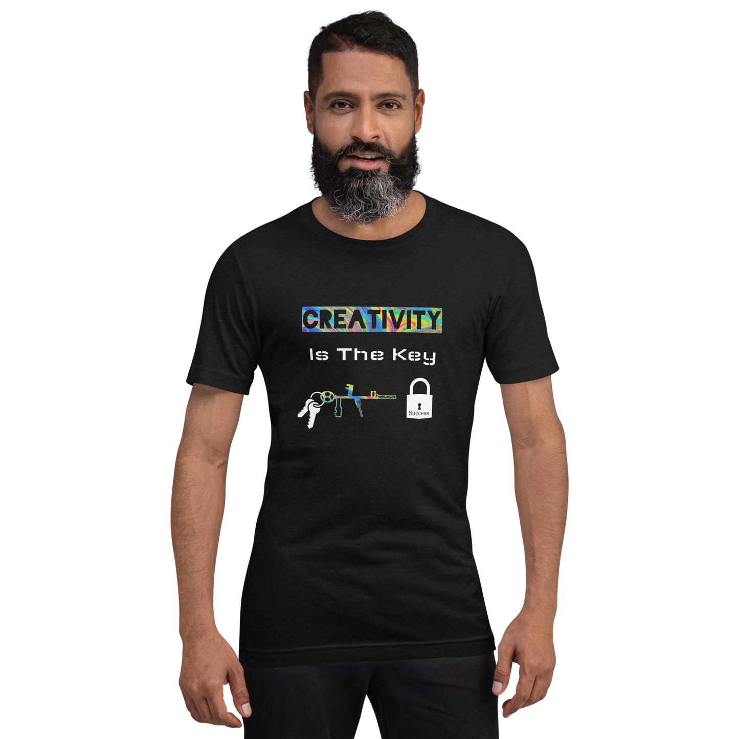 Creativity is the Key #2 Unisex t-shirt