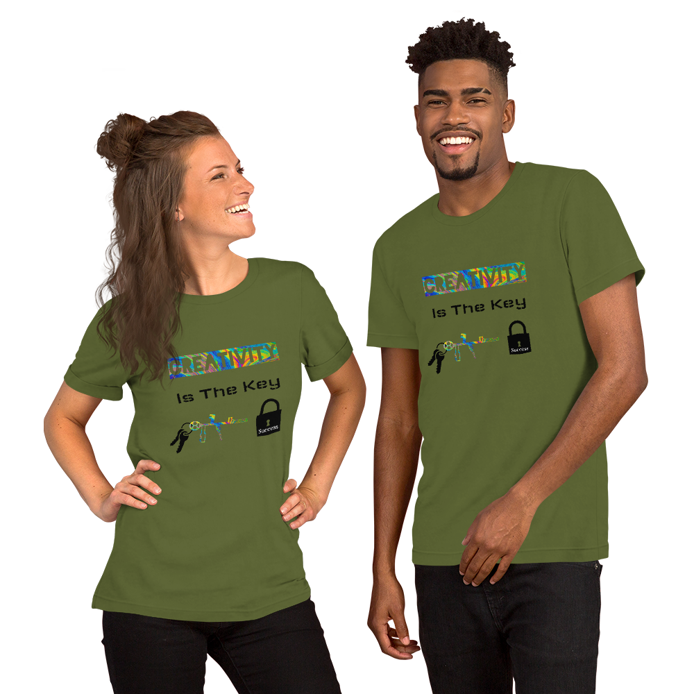 Creativity is the Key Unisex t-shirt