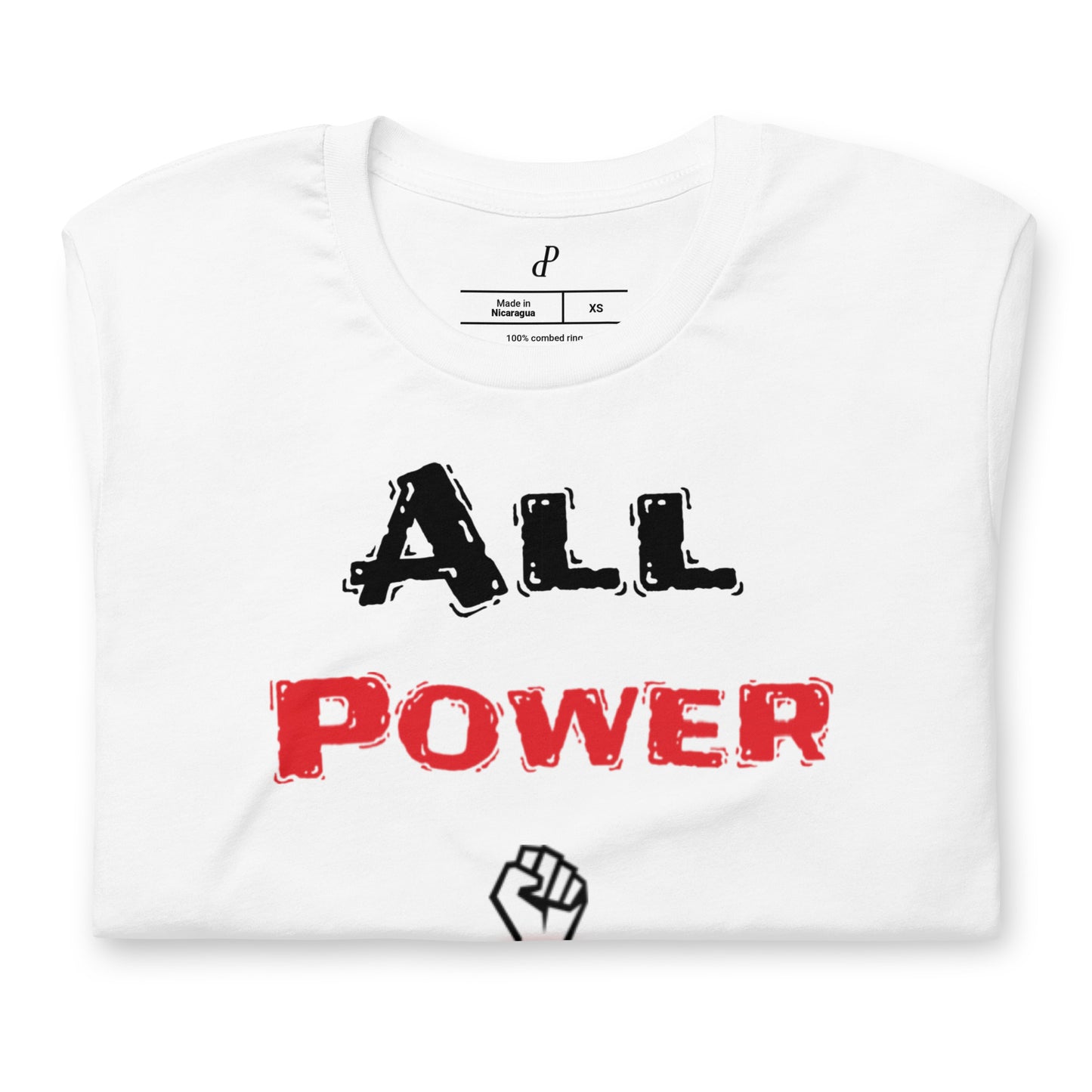 All Power Unisex t-shirt White