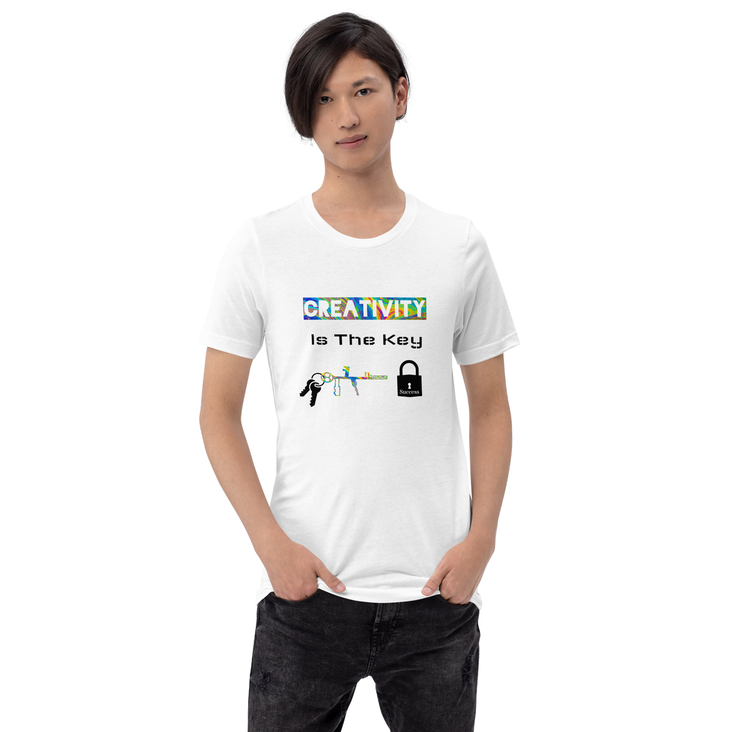 Creativity is the Key Unisex t-shirt