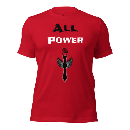 All Power Unisex t-shirt