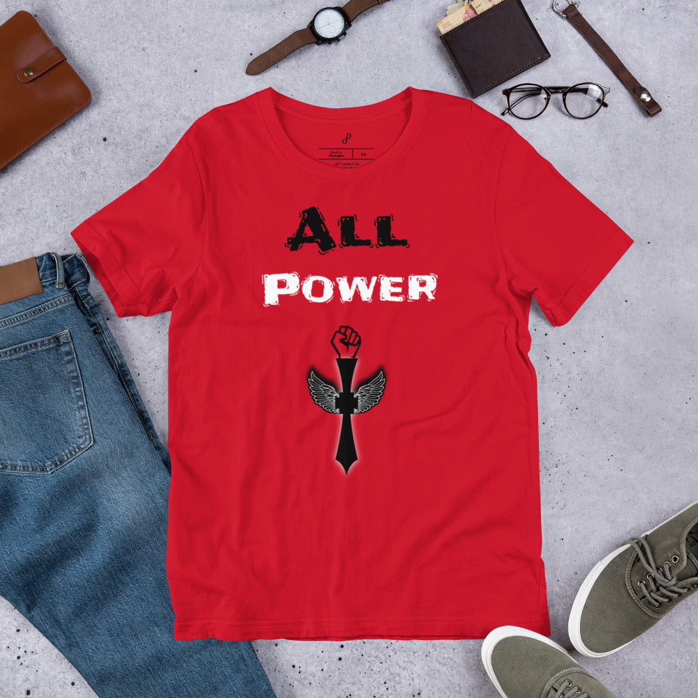 All Power Unisex t-shirt